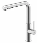 Naber Einhebelmischer Servizio Namor 4 Edelstahl, Hochdruck 5025007