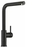 Naber Einhebelmischer Linea Arco 5 Fensterarmatur schwarz matt, Hochdruck...