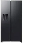 Samsung Side-by-Side mit Metal Cooling und Festwasseranschluss, 640 l, Schwarz,