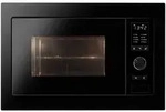 Oranier Einbau-Mikrowelle, 900 W, 1000 W Grill, f&uuml;r 38cm Nische pureBlack KMG380