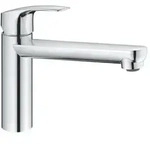 GROHE Eurosmart 1012330000 Niederdruck, Einhand-Sp&uuml;ltischbatterie, mittelhoher