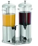 Bartscher Getr&auml;nke-Dispenser DEW5 Duo, 10 Liter (2 x 5 Liter), Eisr&ouml;hre, 150997