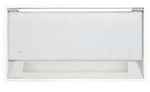 Novy Schrankhaube Fusion 60cm Glas wei&szlig; 680