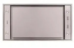 Novy L&uuml;fterbaustein Mini-Pureline 60cm Edelstahl mit LED Beleuchtung und Cubic...