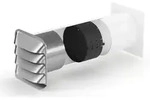 Naber E-Jal Col&reg; Au&szlig;enjalousie 125 mit Thermobox, wei&szlig;/Edelstahl 4022046