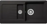 Schock Einbausp&uuml;le Typos D-150S A Nero - Auflagesp&uuml;le