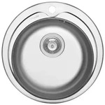 Pyramis Einbausp&uuml;le Kiba (&Oslash; 48,5 cm) Edelstahl 100053704