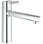 GROHE Concetto 31128001 Einhand-Sp&uuml;ltischbatterie, mittelhoher Auslauf, DN 15 Chrom