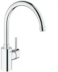 GROHE Concetto 31132001 Niederdruck, Einhand-Sp&uuml;ltischbatterie, hoher Auslauf, DN 15