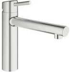 GROHE Concetto 31128DC1 Einhand-Sp&uuml;ltischbatterie, mittelhoher Auslauf, DN 15