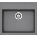 Schock Einbausp&uuml;le Nemo N-100 A Croma - Auflagesp&uuml;le