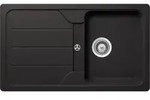 Schock Einbausp&uuml;le Formhaus D-100 U Nero - Unterbausp&uuml;le