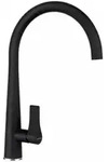 Schock Armatur Gota 521000S, Schwarz, Hochdruck, Festauslauf