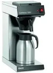 Bartscher Kaffeemaschine Contessa 1002, 13 Tassen, 2 Liter Isolierkanne, Edelstahl,