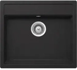 Schock Einbausp&uuml;le Nemo N-100 A Onyx - Auflagesp&uuml;le