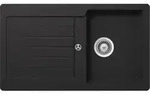 Schock Einbausp&uuml;le Typos D-100 U Onyx - Unterbausp&uuml;le