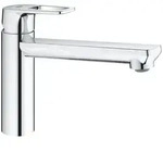 GROHE BauLoop 31706000 Einhand-Sp&uuml;ltischbatterie, mittelhoher Auslauf, 1/2" Chrom