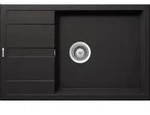 Schock Einbausp&uuml;le Manhattan D-100LS A Nero - Auflagesp&uuml;le