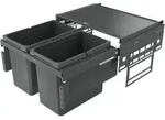 Naber Abfallsammler Cox&reg; Base 360 S/600-2 anthrazit 8013304