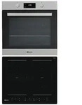 Bauknecht Einbaubackofen BAK3 KN8V IN mit Induktionskochfeld BB 8760C AL (60 cm) im