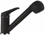 Schock Armatur Cosmo 525122GNE, Nero, Hochdruck, Ausziehbarer Auslauf