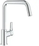 GROHE Eurosmart 30567000 Einhand-Sp&uuml;ltischbatterie, hoher Auslauf, 1/2" Chrom