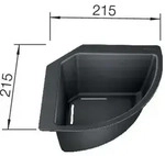 Blanco Eck-Schale 235866
