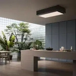 falmec Inselhaube Levante, Up & Down, 120 cm, Glas schwarz, 102132