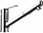 Schock Armatur Daja 522120CHR, Chrom, Hochdruck, Ausziehbarer Auslauf