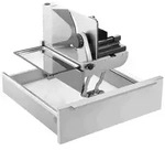 ritter Einbau-Allesschneider AES 72 SR-H sibermetallic/rechts 546005