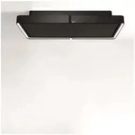 Novy Deckenhaube Premium Cloud 110 cm schwarz mit LED 232 inkl. 5-Jahre Garantie