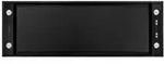 Novy L&uuml;fterbaustein Mini-Pureline 90cm schwarz mit LED Beleuchtung und Cubic...