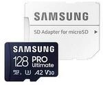 SAMSUNG Speicherkarte microSD PRO Ultimate 128 GB