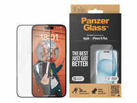 PanzerGlass™ UWF mit Applikator Display-Schutzglas für Apple iPhone 15 Plus 2811