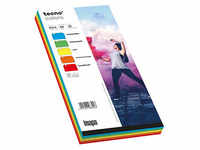 tecno Briefumschläge colors DIN lang+ ohne Fenster farbsortiert haftklebend 25...
