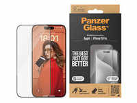 PanzerGlass™ UWF mit Applikator Display-Schutzglas für Apple iPhone 15 Pro 2810