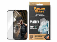 PanzerGlass™ D30 Matrix UWF mit Applikator Display-Schutzfolie für Apple iPhone 15