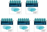 Schneider Tintenpatronen f&uuml;r F&uuml;ller Pastell Bermuda Blue, 6 St.