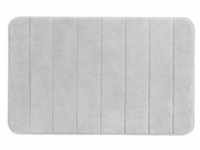 WENKO Badematte Memory Foam Stripes grau 50,0 x 80,0 cm