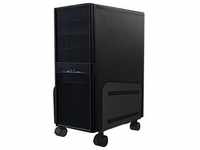 Neomounts PC-Ständer mit Rollen CPU-M100BLACK Metall schwarz