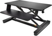 Kensington K52804WW, Kensington Monitorst&auml;nder SmartFit Sitz-/Stehtisch schwarz