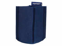 magnetoplan Stiftehalter magnetoTray SMALL blau Filz 6,0 x 6,0 x 10,0 cm