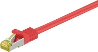goobay RJ-45 Netzwerkkabel 0,25 m rot bis zu 10,00 Gbit/Sek. bis zu 500 MHz, 1 St.
