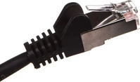 goobay RJ-45 Netzwerkkabel 1,0 m schwarz bis zu 1,00 Gbit/Sek. bis zu 100 MHz,...