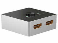 goobay Manuelle HDMI™-Umschaltbox 2 auf 1 (4K 60 Hz) HDMI HDMI-Switch 58486