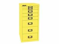 BISLEY MultiDrawer™ L298 Schubladenschrank gelb 8 Schubladen 27,8 x 38,0 x...
