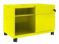BISLEY Note™ Caddy Rollcontainer gelb 2 Auszüge 80,0 x 49,0 x 56,3 cm