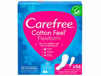 Carefree Slipeinlagen Cotton Feel Flexiform mit Frischeduft, 56 St.