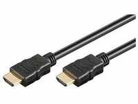 goobay HDMI A Kabel 18 Gbit/s 20,0 m schwarz