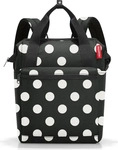 reisenthel Rucksack allrounder R Kunstfaser dots white 12,0 l
